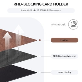 POIUGOYA Slim Wallet for Women,RFID Blocking Bifold Credit Card Holder with Zipper Coin Pocket,ID Window,Keychain