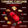 2packs 90 Capsules Turmeric Curcumin + Apple Cinder Vinegar Capsules,