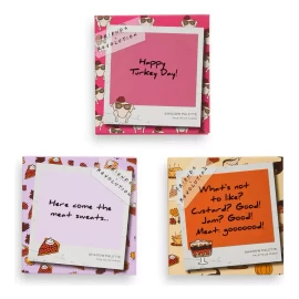 Revolution Beauty Friends X Revolution , 3 Paletas De Sombras Edicion Limitada