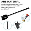 4Pcs Drill Paint Mixer Attachment - Paint Mixer Attachment for