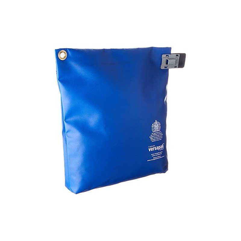 Versapak CCB1_BLS Medium Secure Cash Bag - Blue
