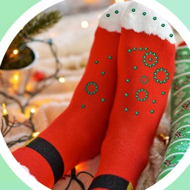 Cindeer 14400 Pcs Crystal Hotfix Rhinestone Large Quantity Glass Flatback Rhinestones Hot Fix Crystal Rhinestones Round Crystal Gems Glass Stones for Clothes Shoes DIY Crafts Supplies (Green, SS10)