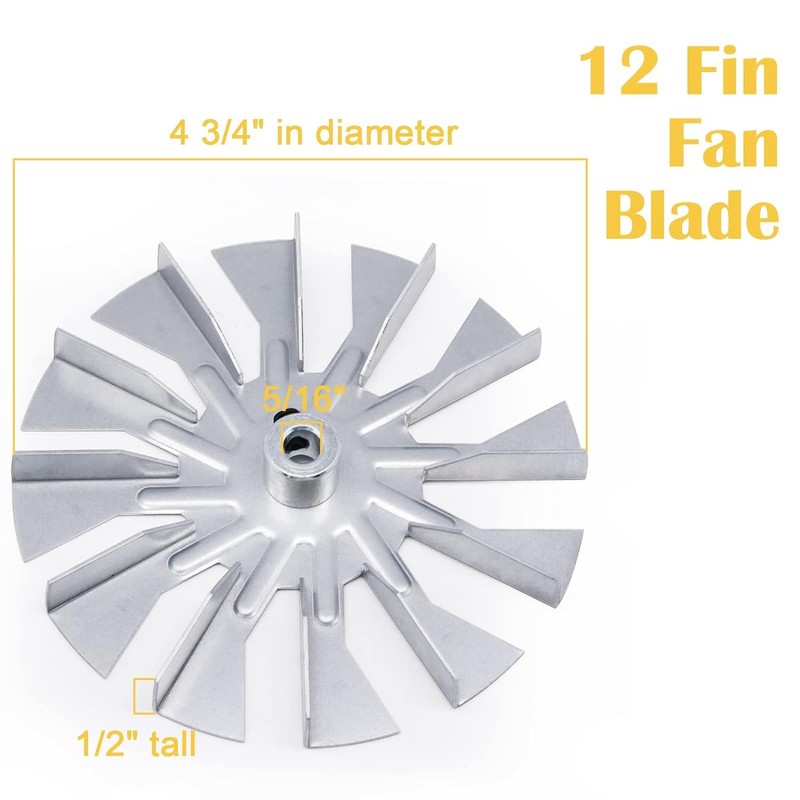 3-21-08639 Combustion Blower Exhaust Fan Motor for Harman Accentra &