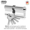GERCAR 3 x Keyed Alike Locking Cylinders, 3 Profile Cylinder