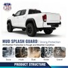 PIT66 Mud Flaps Splash Guards Mudguards Mudflaps, Compatible with 2005-2015