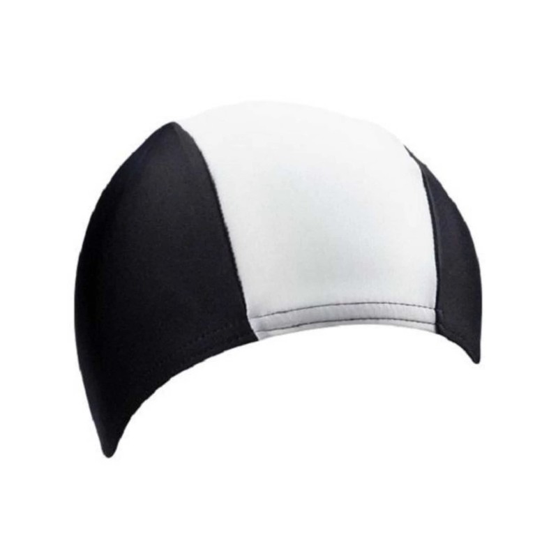 Beco Fabric Swim Cap Swimming Cap, Unisex, Textil-Schwimmhaube, blue/white, One