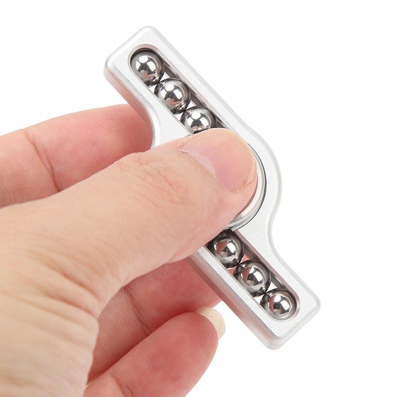 Fingertip Rotation Toy Adult Office ADHD Anxiety Stress Relief Steel