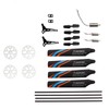 Helicopter Full Replacement Parts Set with 7 Accessories RC Rotor