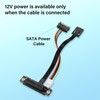 SinLoon M.2 NGFF Key A+E to PCIe X4 Extender Cable