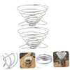 SHINEOFI 1set Portable Coffee Dripper Compact Folding Coffee Funnel for