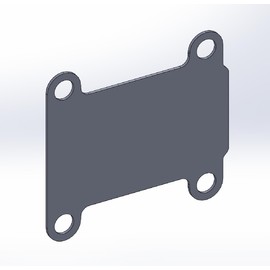 EGR Blanking Plate for Vauxhall 1.9 CDTi Opel Saab Fiat Alfa 1.9/2.4 Block Off Plate