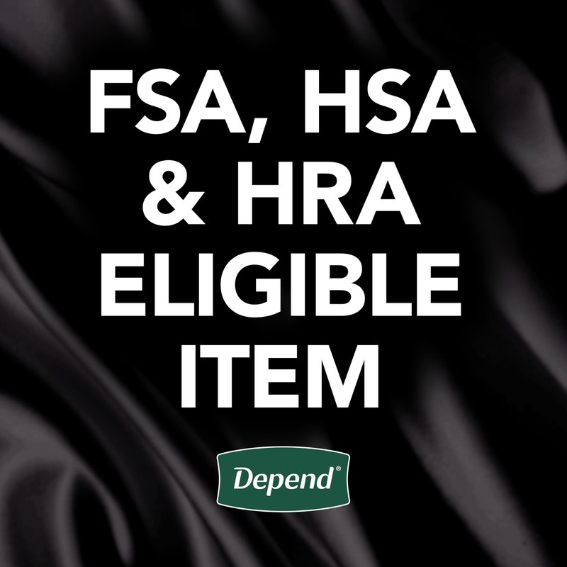 Depend Real Fit Adult Diapers, Incontinence Underwear for Men, Disposable,