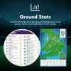 Football Ground Map 92 Club - Football Stadium A1 Wall