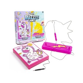 2 in 1 Buzzzz Games - Unicorn Operation & Unicorn Beat the Buzzer 2-4 Players Family Fun 3+