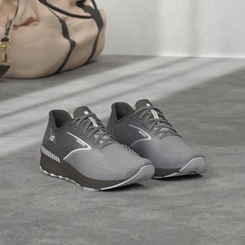 Brooks Men’s Launch GTS 10 Supportive Running Shoe - Black/Blackened Pearl/White - 11.5 Medium