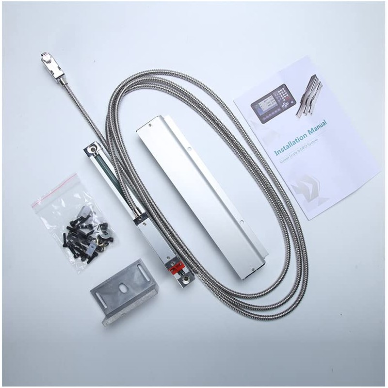 Optical Linear Scale Encoder 5um 220mm (8") Travel Length for