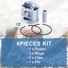 44.7mm Piston Ring Kit Fit Stihl MS271 MS 271 271C