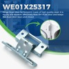 WE01X25317 Door Hinge for GE Hotpoint Dryer, Dryer Door Hinge