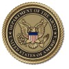 Army Medallion for Box Cremation Urn/Flag Case - 2 Inch Diameter
