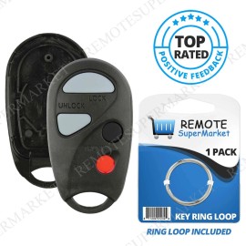 RemoteSuperMarket Replacement For Nissan NHVBU427 Remote Shell Case Pad