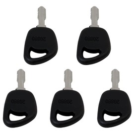 YTXXDEUS US! 5PCS GY20680 Ignition Key LVA17264 AM131946 AM135345 for John Deere D100 D105 D110 D120 D130 D140 D150 L100 L110 L108 L120 LA125 Replace Cub Cadet MTD