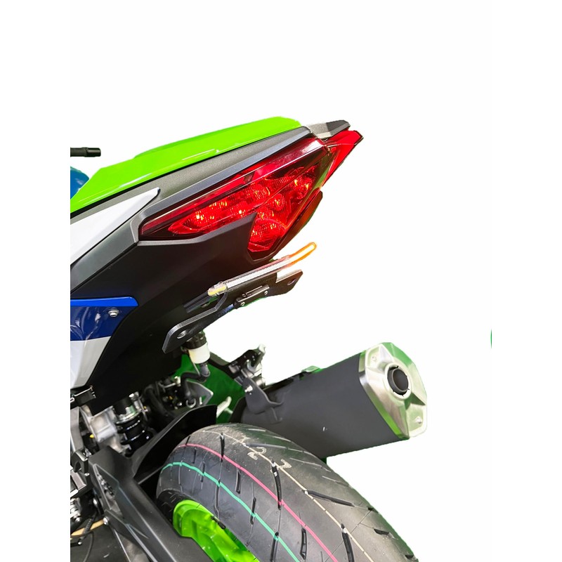 Bikelitez Fender Eliminator made for Kawasaki 2024 EX500, includes turn