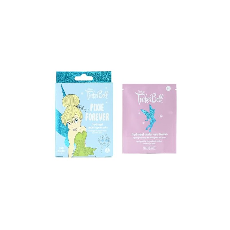 Mad Beauty TinkerBell Hydrogel Under Eye Masks, Pixie Perfection, Pack