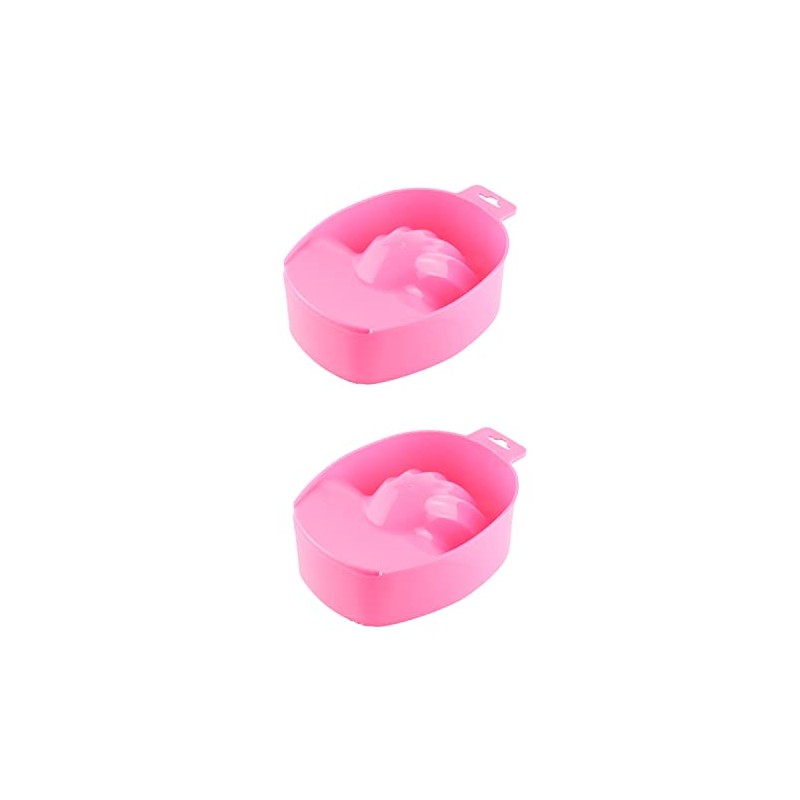 2 Pack Nail Soaking Bowl Set Heat-Resistant Gel Polish Remover