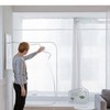 Odorless Balcony Windproof Vinyl Window Curtain & Screen Standard Transparent Balcony (Extra Large)