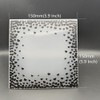 Plastic Embossing Folder 6x6 Inch Love Hearts Frame Plastic Textured