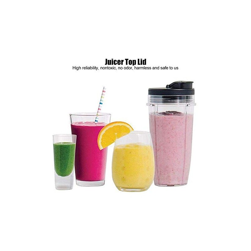 Juicer Top Lid, Replacement Part for Nutribullet Cups with Flip