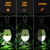 EverBrite Rechargeable Camping Light, 3 Modes with Clip Hook, Green