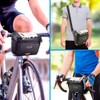 CestMall 3.5L Bicycle Handlebar Bag with Removable Shoulder Strap Bicycle