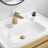 WOMAO Retro Sink Drain Fitting, Antique Brass Pop-Up Drain Valve