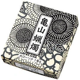 カメヤマ 大ローソク 1号5A#202 225g 約1時間
