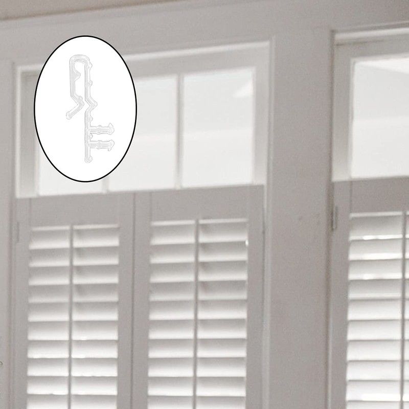 16 Pcs Hidden Blind Clips 2 inch Hidden Channel Valance