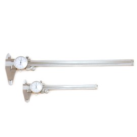 Shars 6" & 12" Dial Caliper Combo .001" Double Shock Proof Stainless New 303-1310 R)
