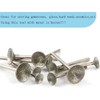 12 Pcs Bowl Shape Diamond Burr Set, 3/32 Inch Shank