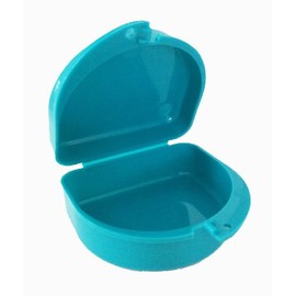 Zumoe Lacrosse Mouthguard Case Retainer Case - Lacrosse Sticks (Aqua)