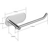 YIGII Adhesive Toilet Paper Holder - MST001 Self Adhesive Toilet
