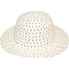 Widdle Celebrations Easter Bonnet Woven. Spring Summer Hat white