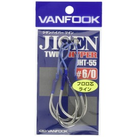 ヴxanhukku zigenhaipa- Twin, 3-Pack, JHT – 55 # 6/0 Silver