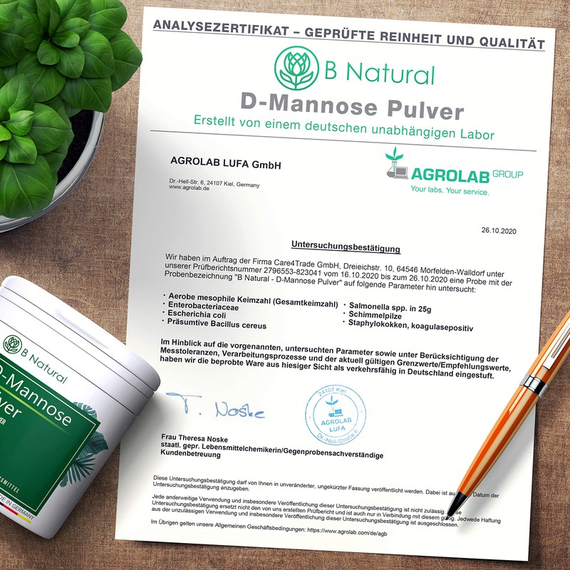 D Mannose Powder 150 g - Pure & Natural No