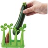 Cogit Veggie Tatechan, Green, Width 4.9 x Depth 3.7 inches