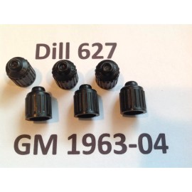 6 NOS Olds 442  1963 1964 1965 1966 1967 1968 1969 Dill 627 tire valve stem caps