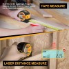 PREXISO 2-in-1 Laser Tape Measure - NOT Digital Tape -