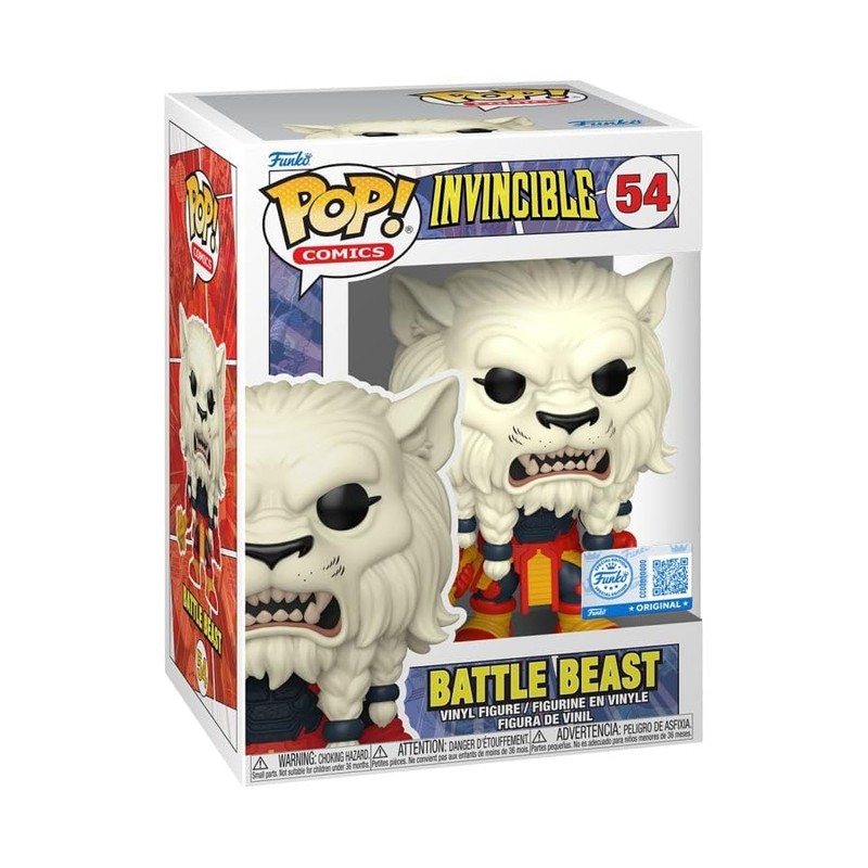 Funko Pop! Comics: Invincible - Battle Beast (Special Edition) #54
