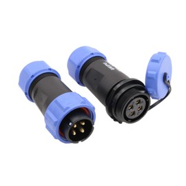 HangTon Weipu SP17 4 Pin Connector Waterproof Aviation Circular 5A Male Female Cable Connector for Outdoor Power Light Application