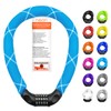 nean Bicycle Lock with Numbers High Security Extremely Robust Fabric