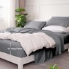 PHF Cooling Bamboo_ Sheets Set Twin Size, 3 Piece Silky